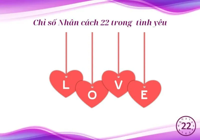 Chỉ số Nhân cách 22 trong tình yêu