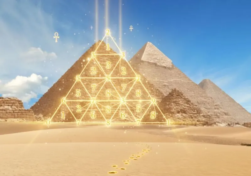 biểu đồ kim tự tháp thần số học