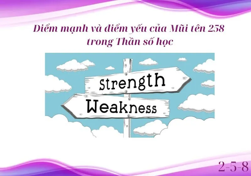 thiếu mũi tên 258 trong thần số học