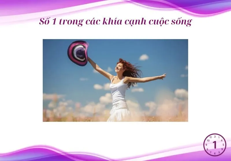 Số 1 trong các khía cạnh cuộc sống