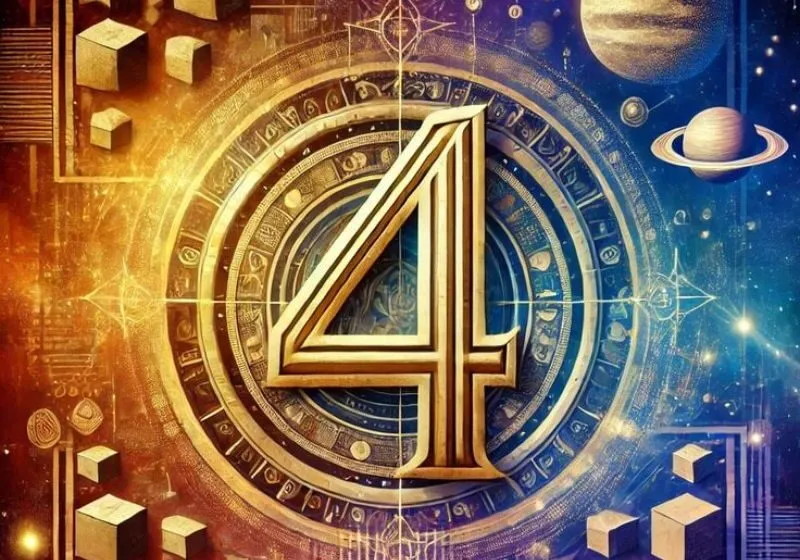 số 4 thần số học